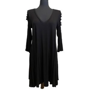 Black Torrid V Neck Dress